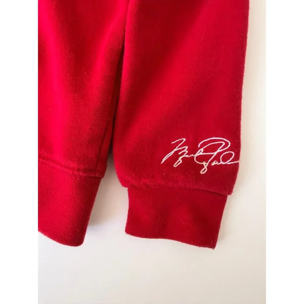 Jordan Toddler Boys' Red Fleece Full Zip Hoodie - 3T